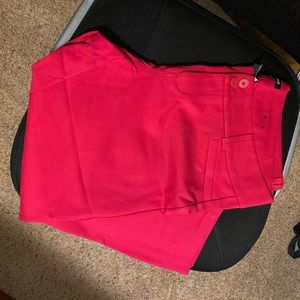 Hot pink skinny trouser pants